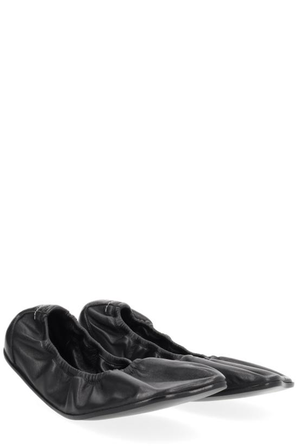 MM6 Maison Margiela S59WZ0105P7557T8013 Flat Shoes - Black