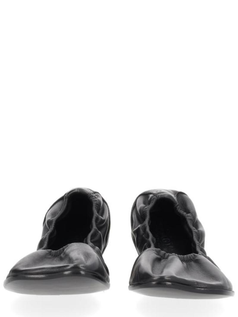 MM6 Maison Margiela S59WZ0105P7557T8013 Flat Shoes - Black