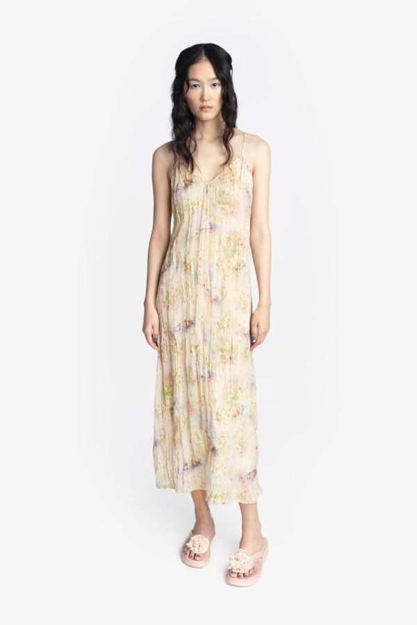 Anna Sui Oasis Blooms Slip Dress