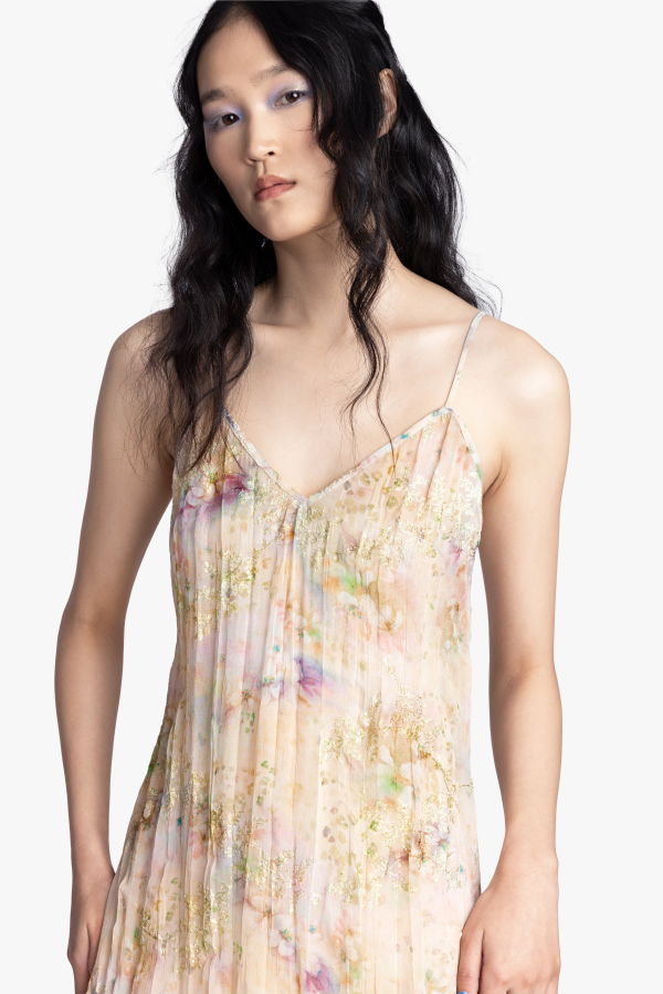 Anna Sui Oasis Blooms Slip Dress