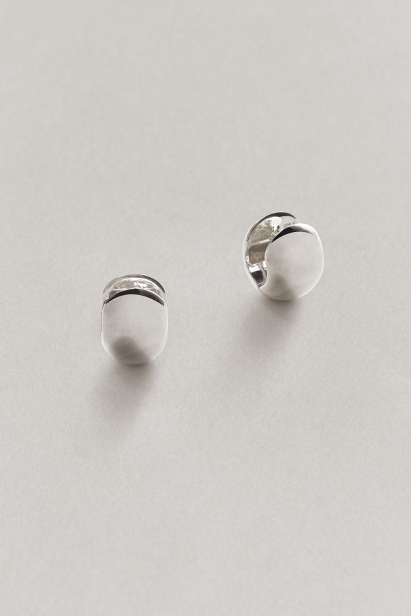 Annika Inez Small Cigar Band Hoops Earrings