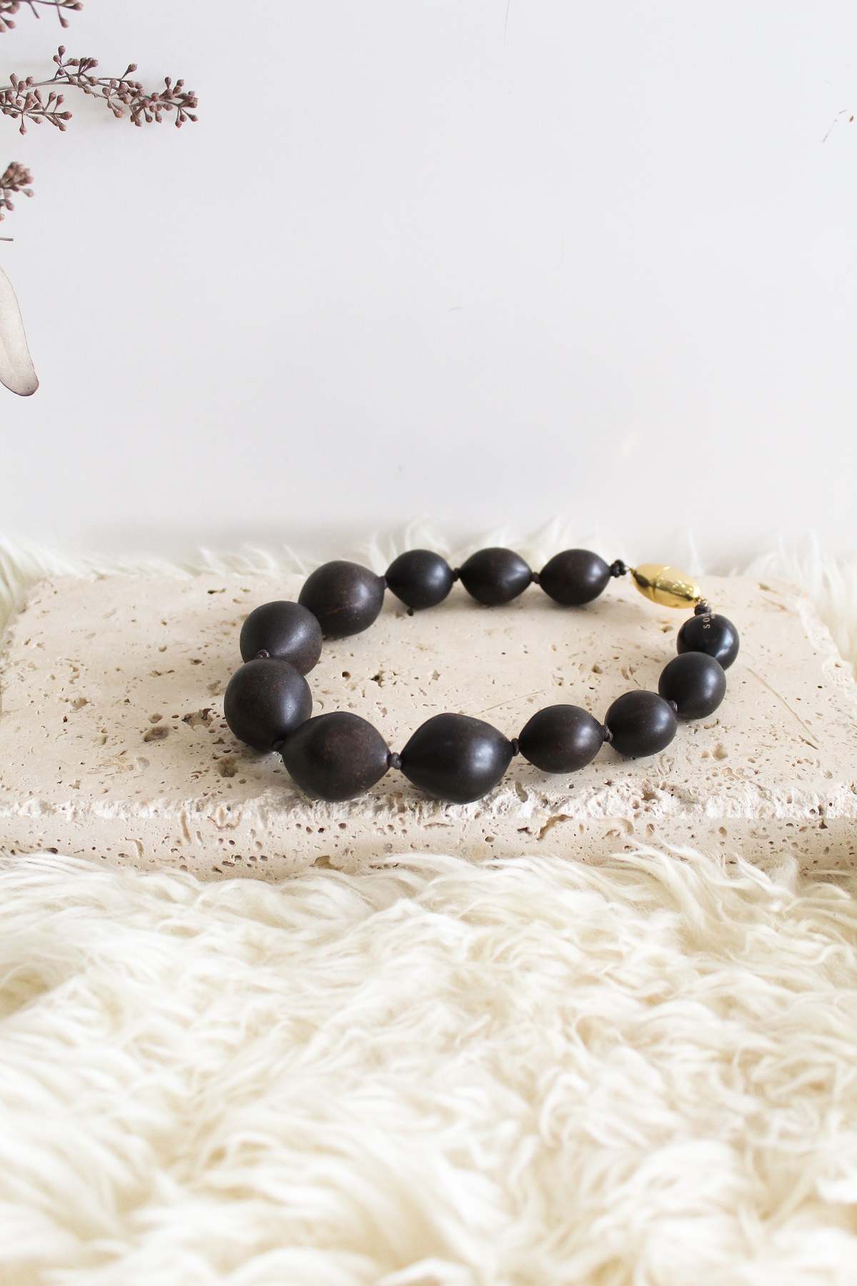 soeur Zamia Necklace - Brown - Image 1 of 4