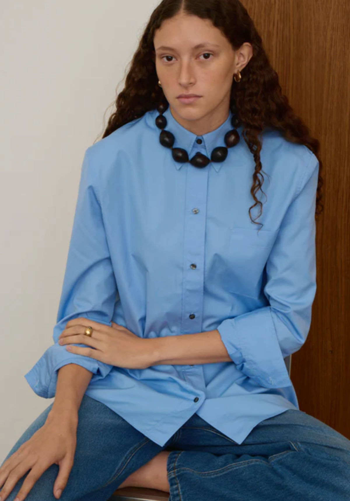 soeur Zamia Necklace - Brown - Image 2 of 4