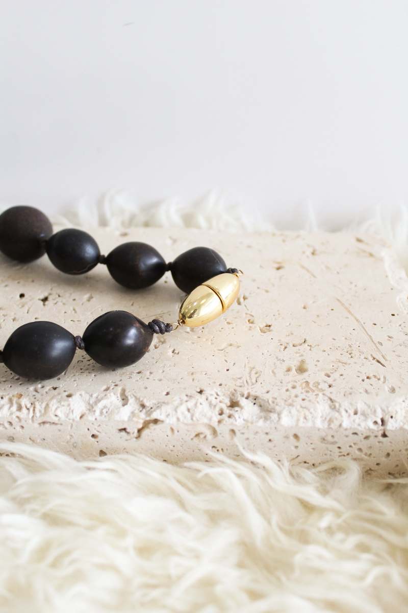 soeur Zamia Necklace - Brown