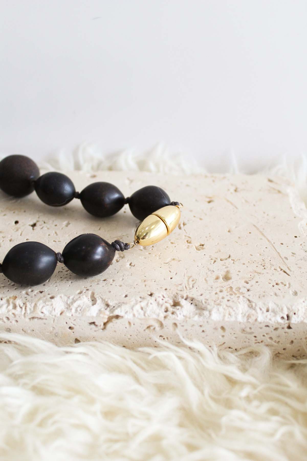 soeur Zamia Necklace - Brown - Image 4 of 4