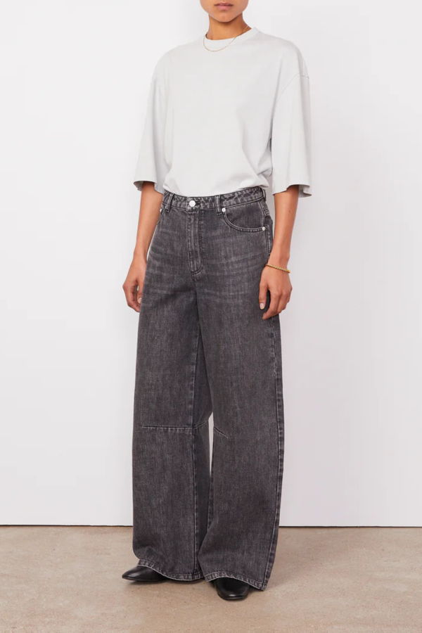 Officine Generale Sora Denim Jeans - Anthracite