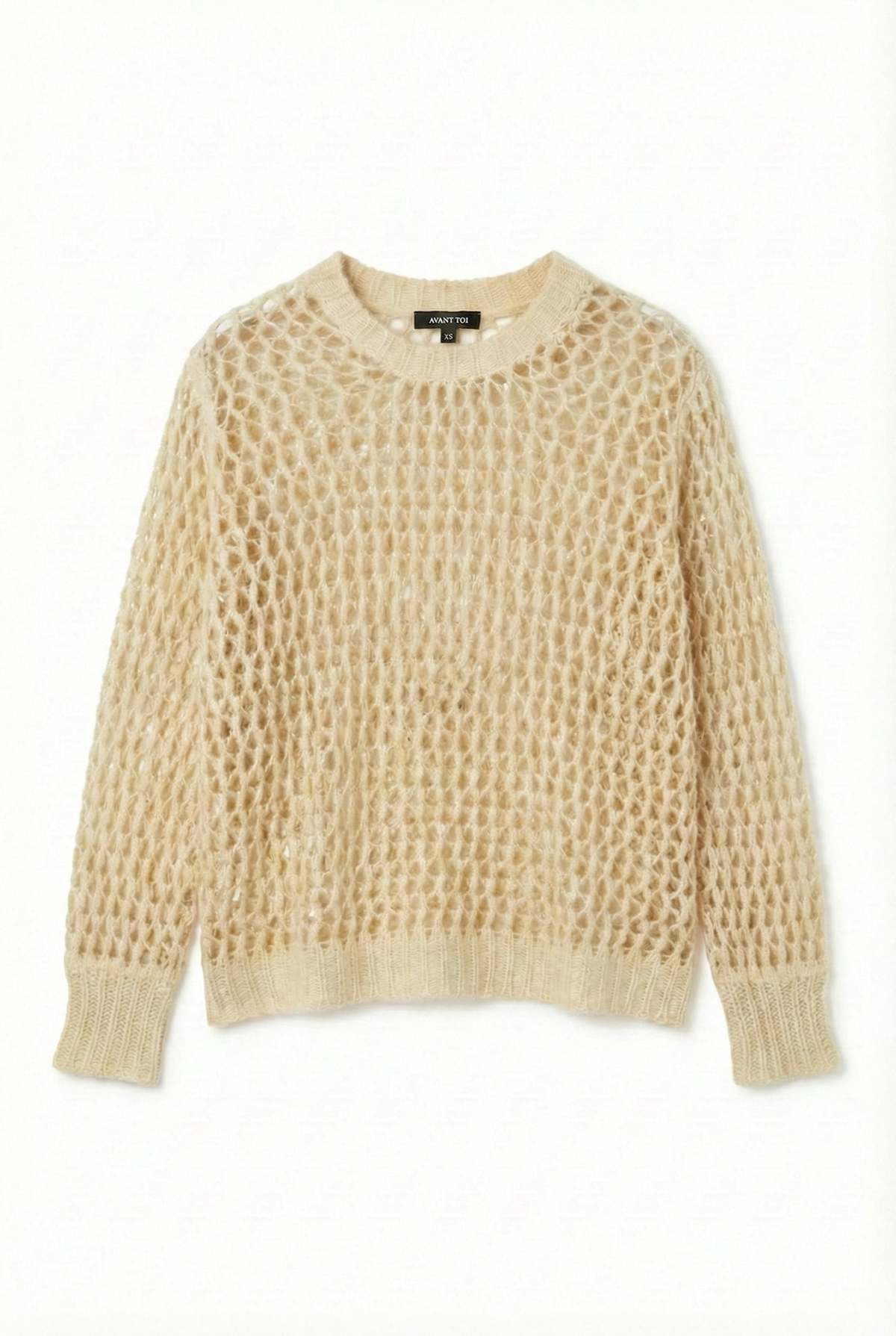 Avant Toi Cashmere Silk Pullover - Vaniglia - Image 1 of 1