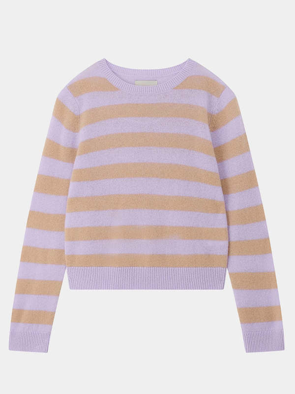 Jumper 1234 Stripe Crew Sweater