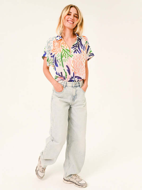 SACRECOEUR Louisa Tropical Shirt - Aserri Multi