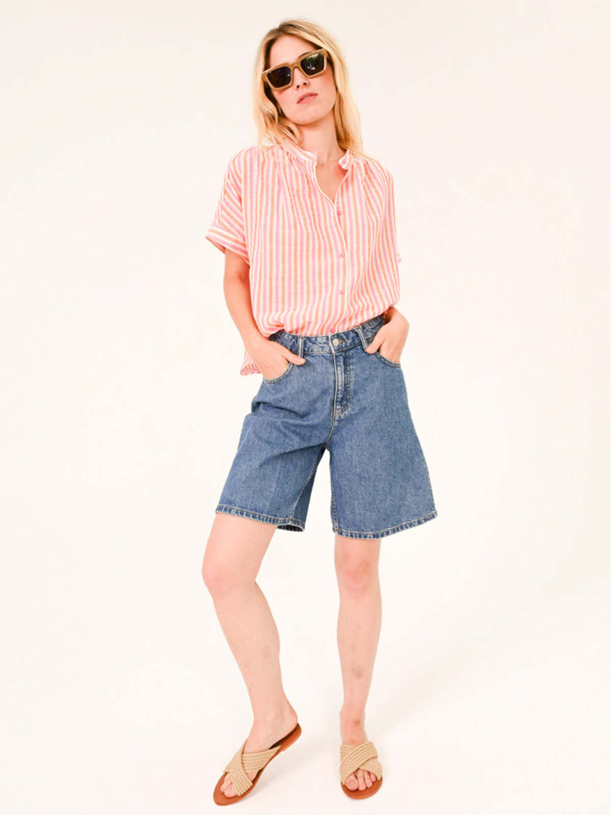 SACRECOEUR Louison Stripe Shirt - Image 1 of 3