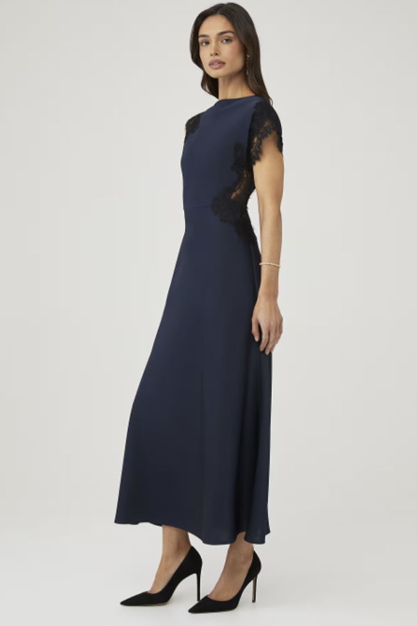 elodie Maris Dress - Navy