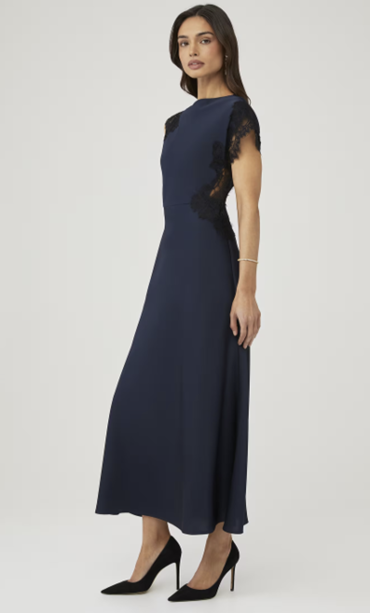 elodie Maris Dress - Navy - Image 1 of 3