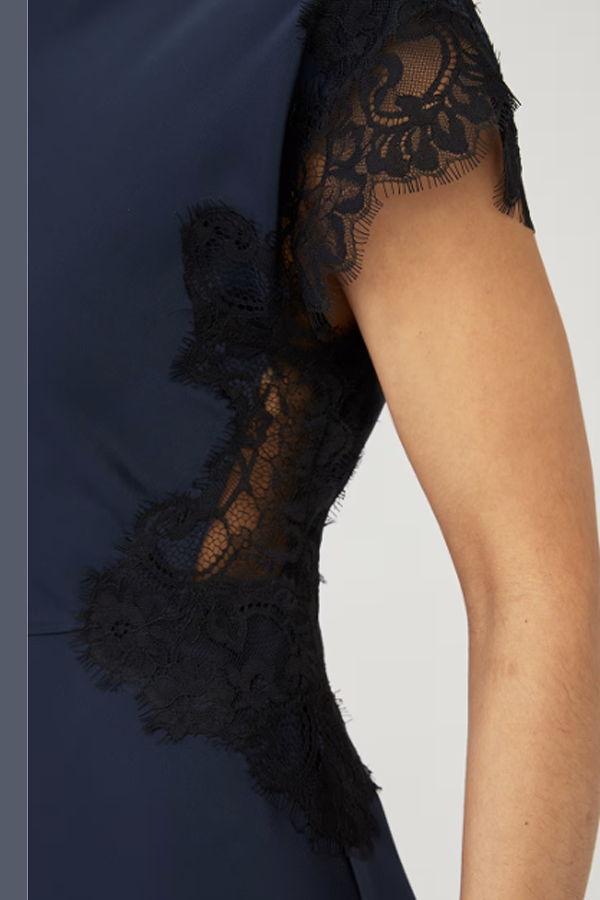 elodie Maris Dress - Navy