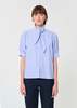 Tara Jarmon Candyce Shirt - Blue - Thumbnail 3