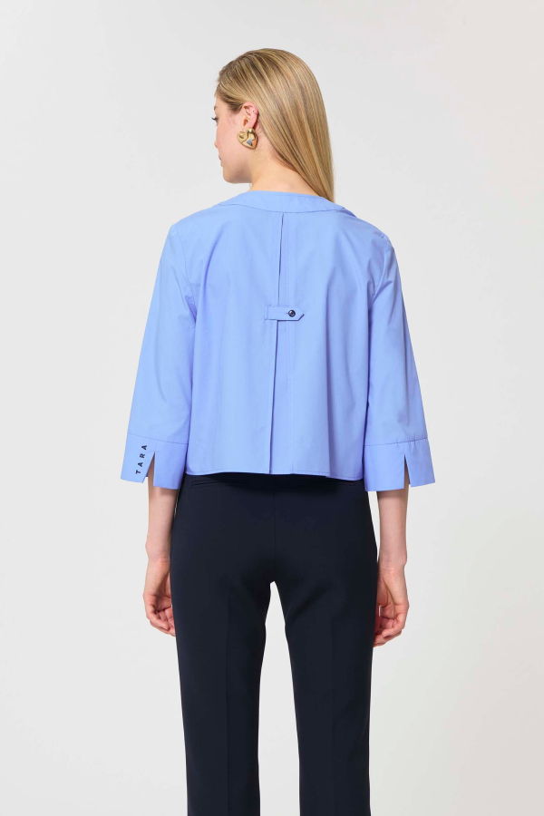 Tara Jarmon Clo Shirt - Sky Blue