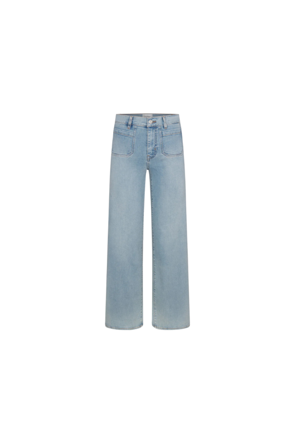 Frame Le Slim Palazzo Modernist Pocket Jeans - Tribute