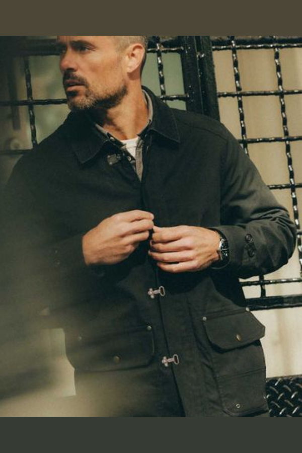 Taylor Stitch Cinder Jacket - Coal Dry Wax