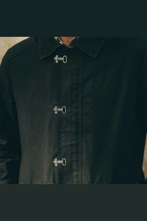 Taylor Stitch Cinder Jacket - Coal Dry Wax