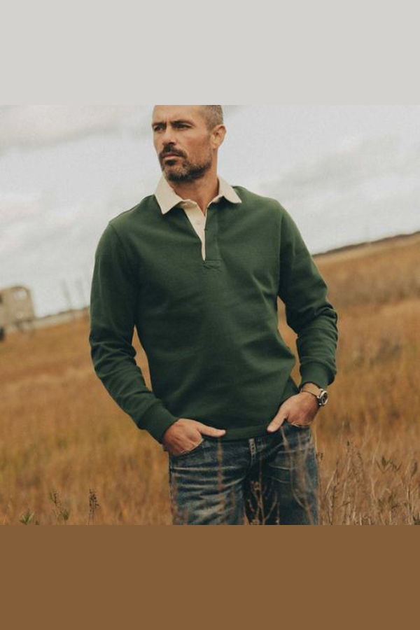 Taylor Stitch Rugby Shirt - Ivy