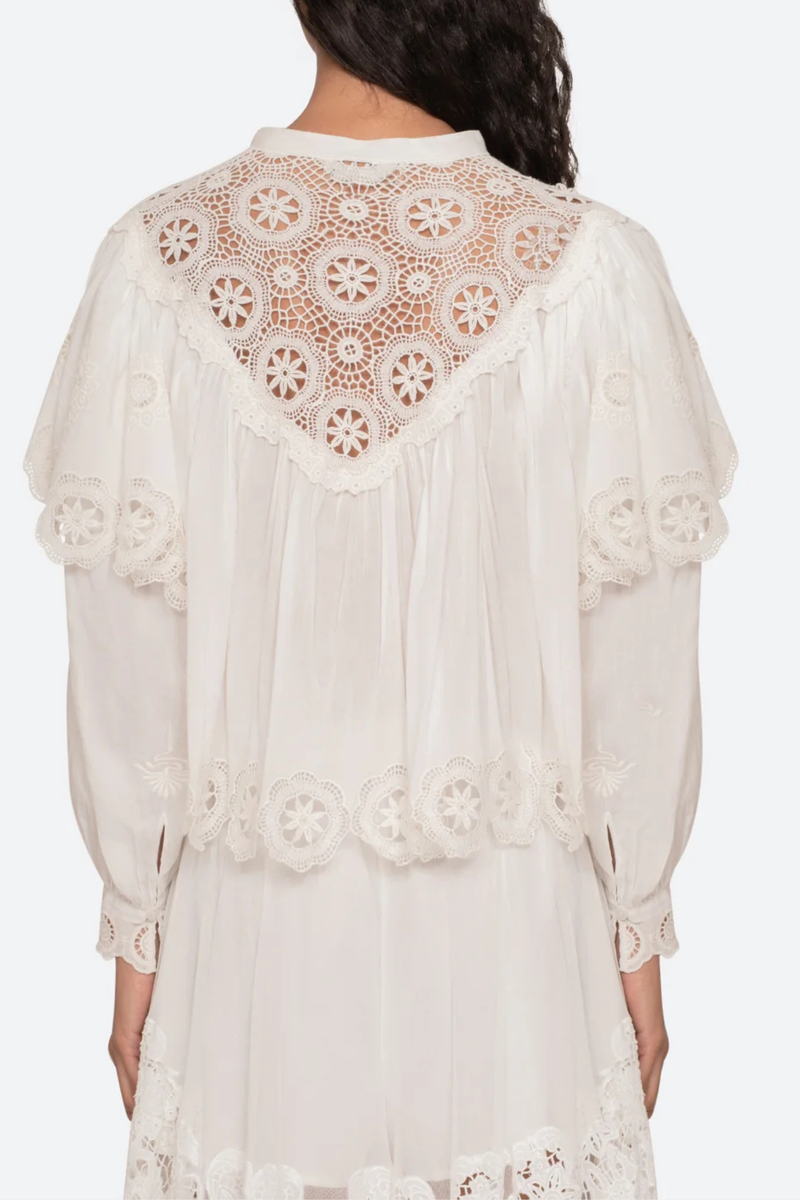 Sea NY Sofia Top - Cream