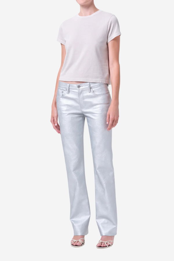 AGOLDE Adine Shrunken Tee