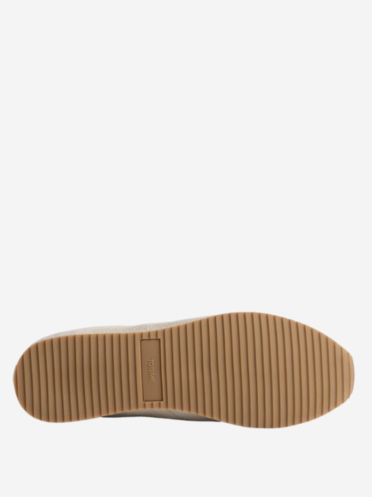 Totême Flex Suede Sneakers - Stone - Image 4 of 5