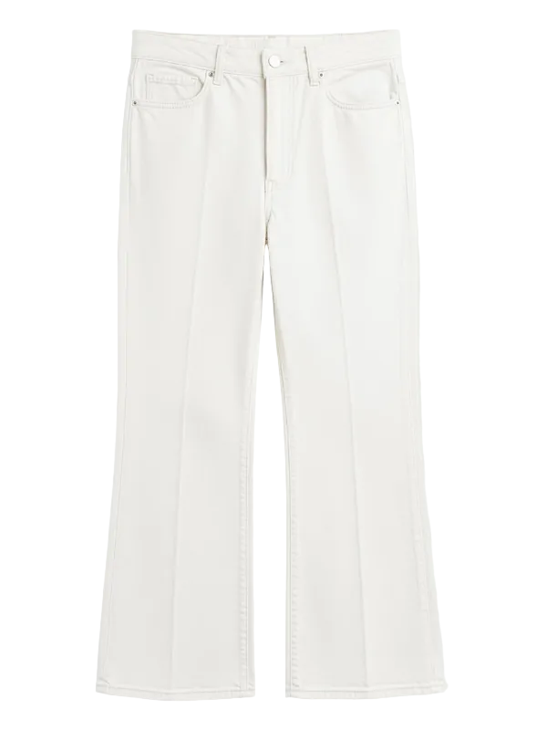 Totme Kick Flare Denim Jeans - Off White