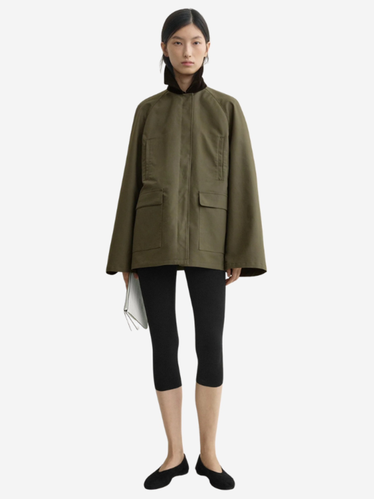 Totême Summer Country Jacket - Khaki - Image 2 of 5