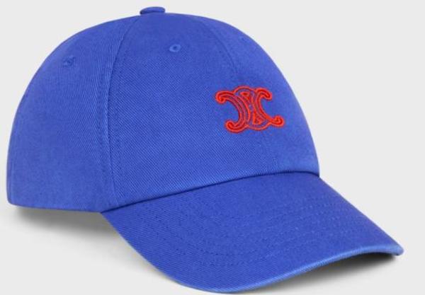 Celine AA0HW2U7429BR Baseball Cap - Blue Red