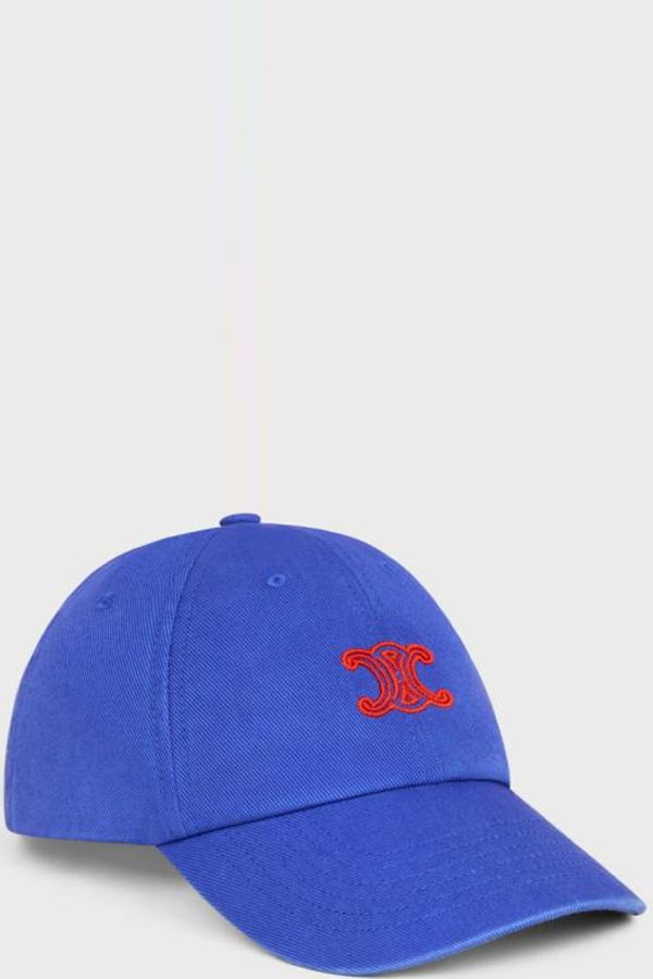 Celine AA0HW2U7429BR Baseball Cap - Blue Red