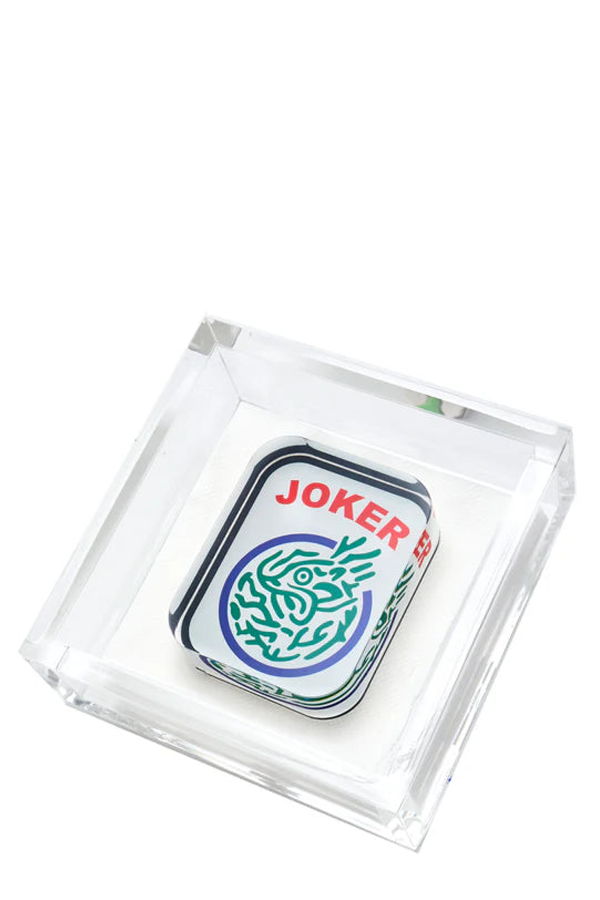 Tara Wilson Designs Mahjong Joker Cocktail Napkin Holder