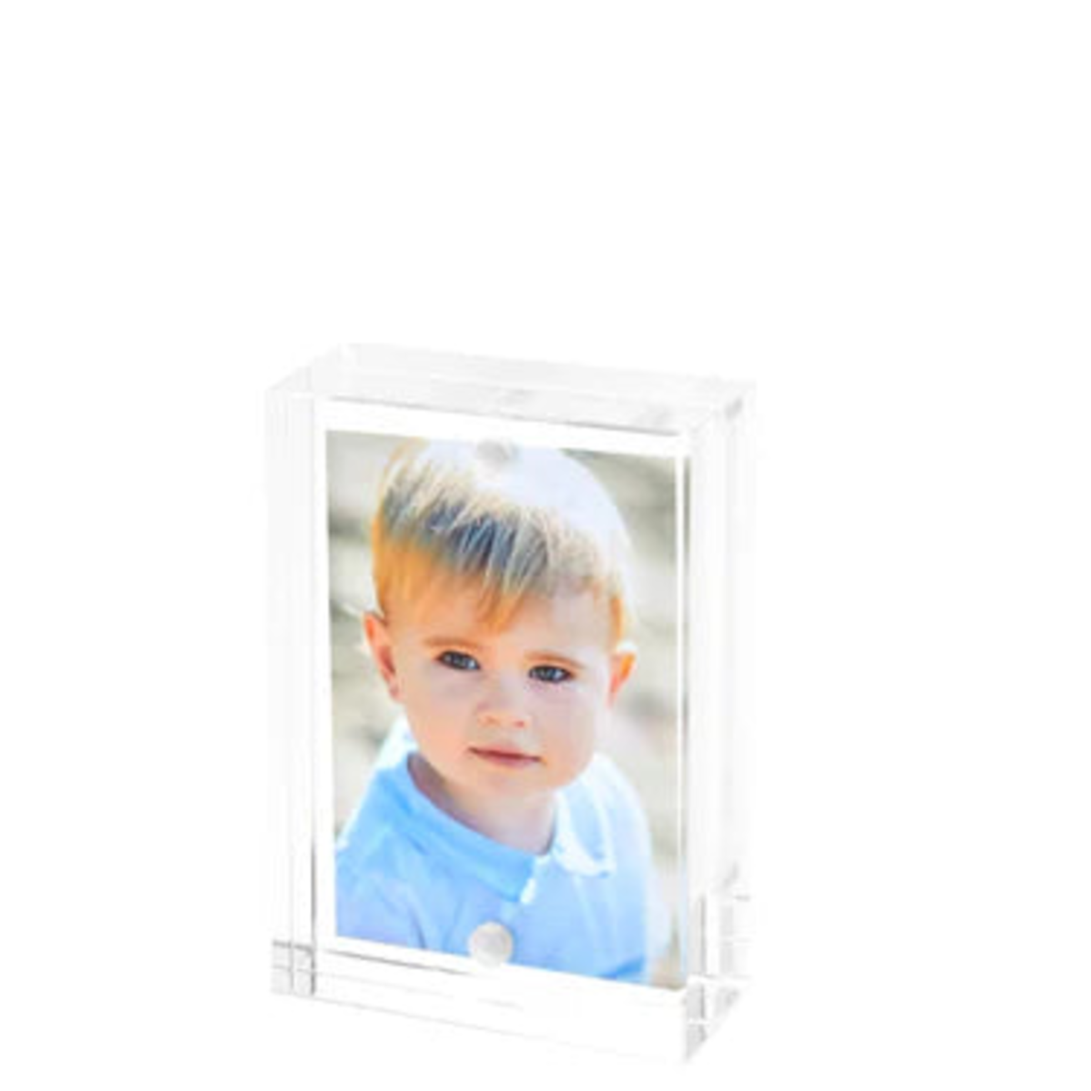 Tara Wilson Designs Thick Block 2" x 3" Frame - Clear - Image 1 of 1
