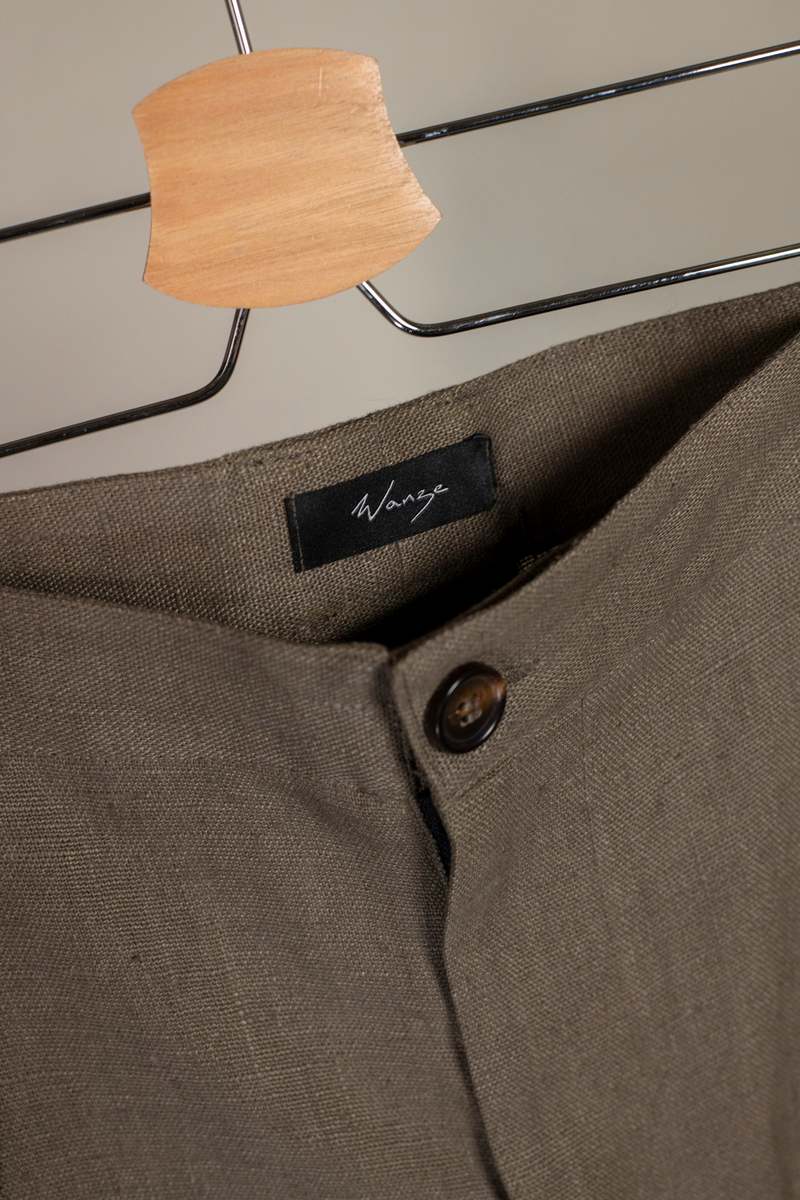 Wanze Cinch Short - Natural Linen