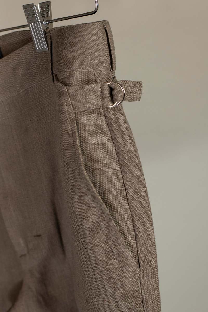 Wanze Cinch Short - Natural Linen