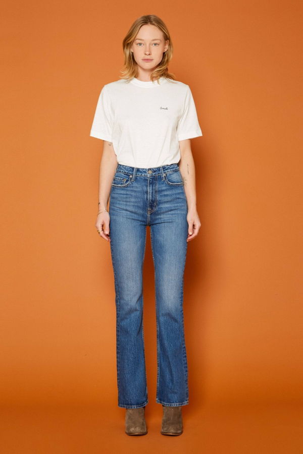 Noend Denim Celine High Rise Boot Cut Jeans - Cripple Creek