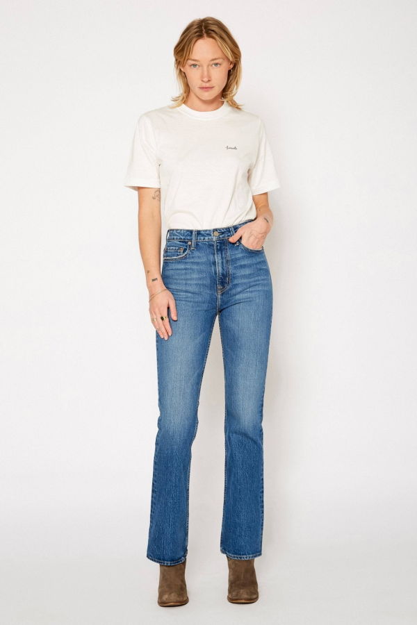 Noend Denim Celine High Rise Boot Cut Jeans - Cripple Creek