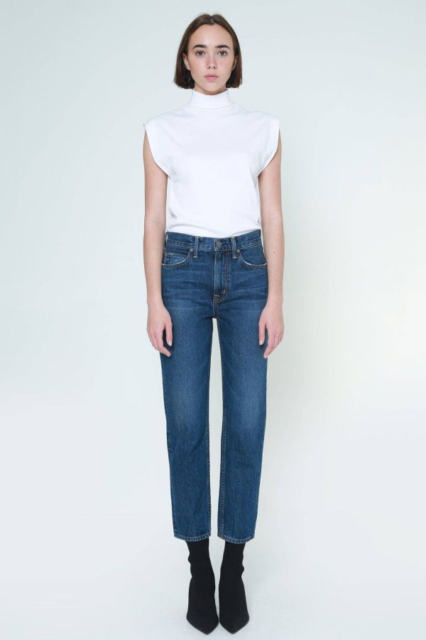 Noend Denim Mia Tapered Classic Slim-Fit Straight-Leg Jeans - Seattle