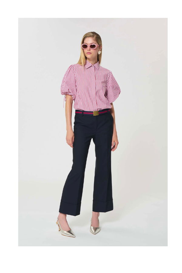 Tara Jarmon Caly Shirt Blouse - Red