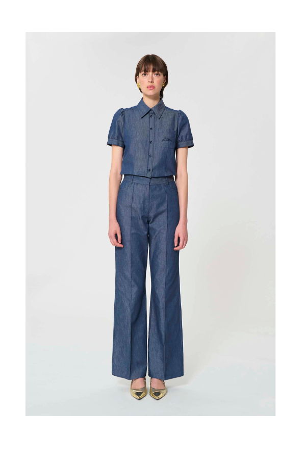 Tara Jarmon Premier Trousers - Blue