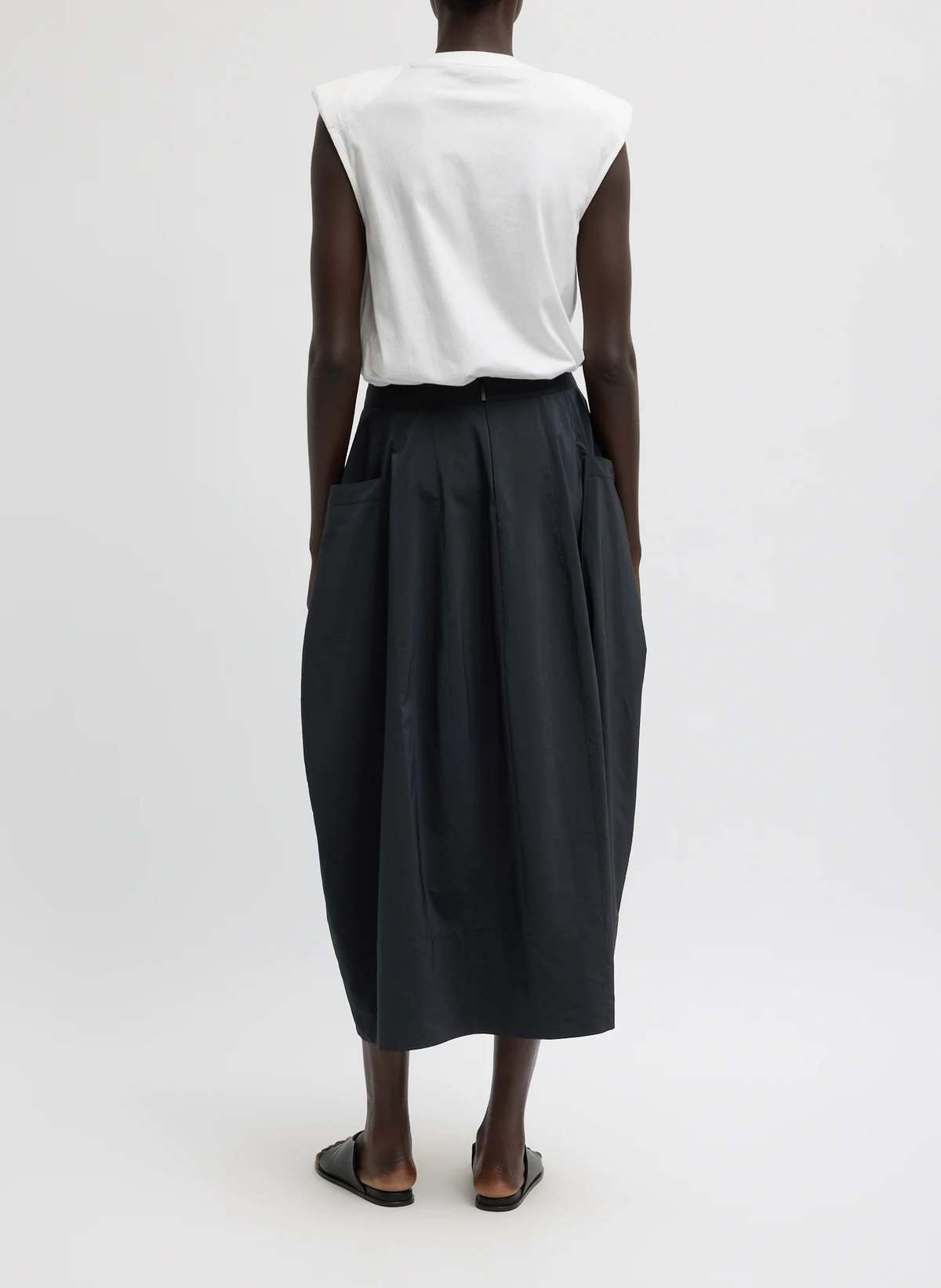 Tibi Nylon Lantern Skirt - Image 4 of 6