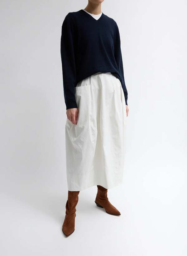 Tibi Nylon Lantern Skirt