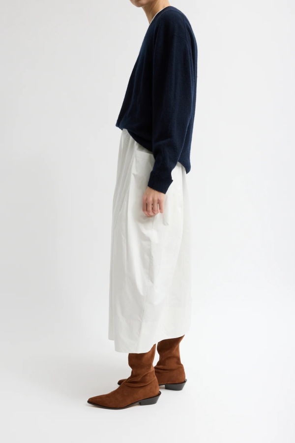 Tibi Nylon Lantern Skirt