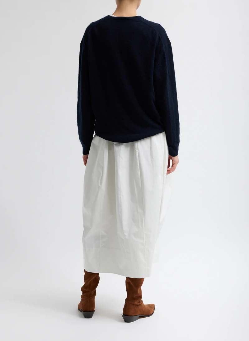Tibi Nylon Lantern Skirt