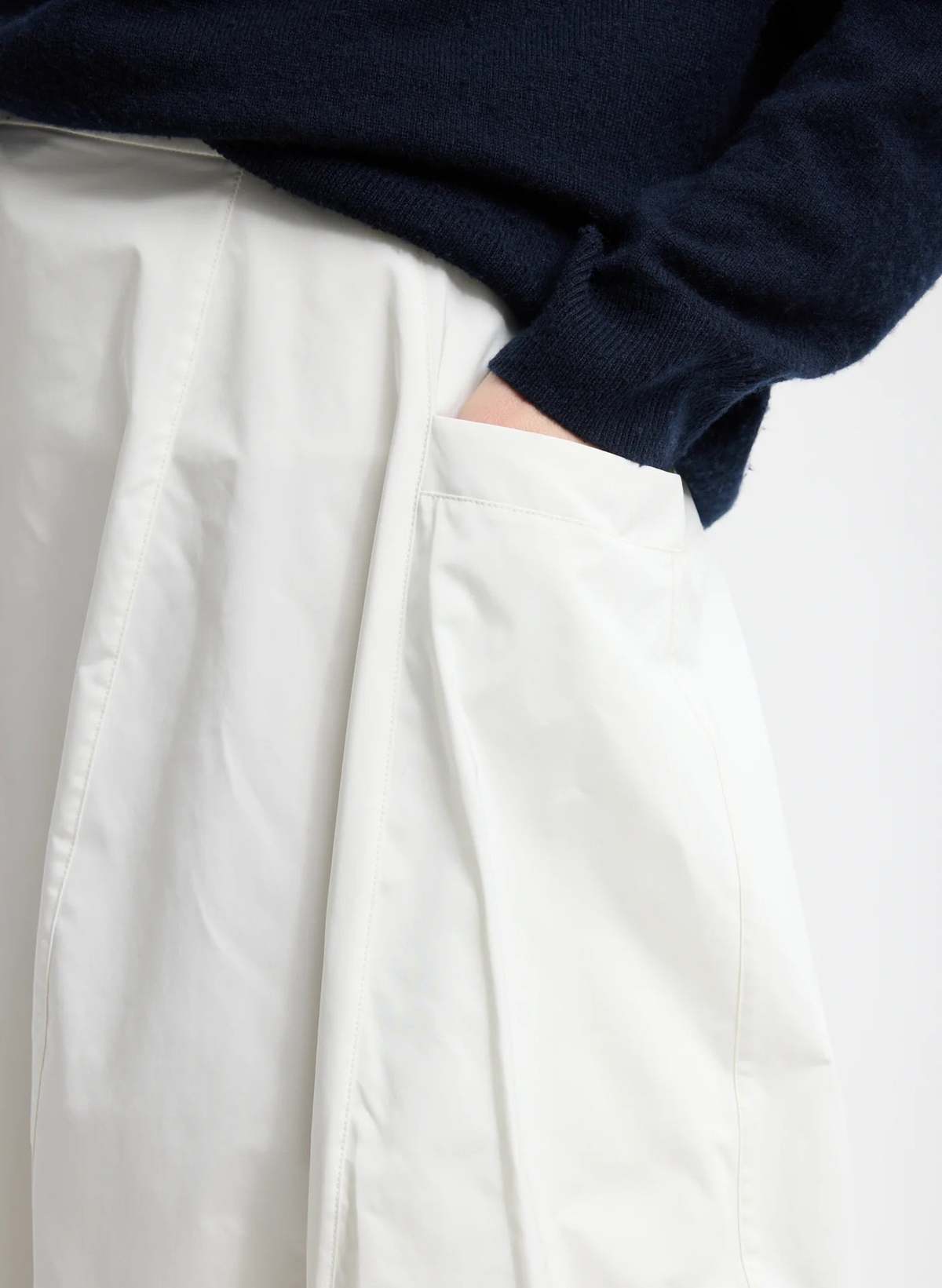 Tibi Nylon Lantern Skirt - Image 4 of 5