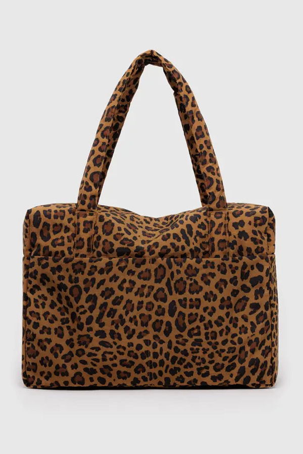 BAGGU Cloud Carry-On Bag - Blk/White Pixel Gingham