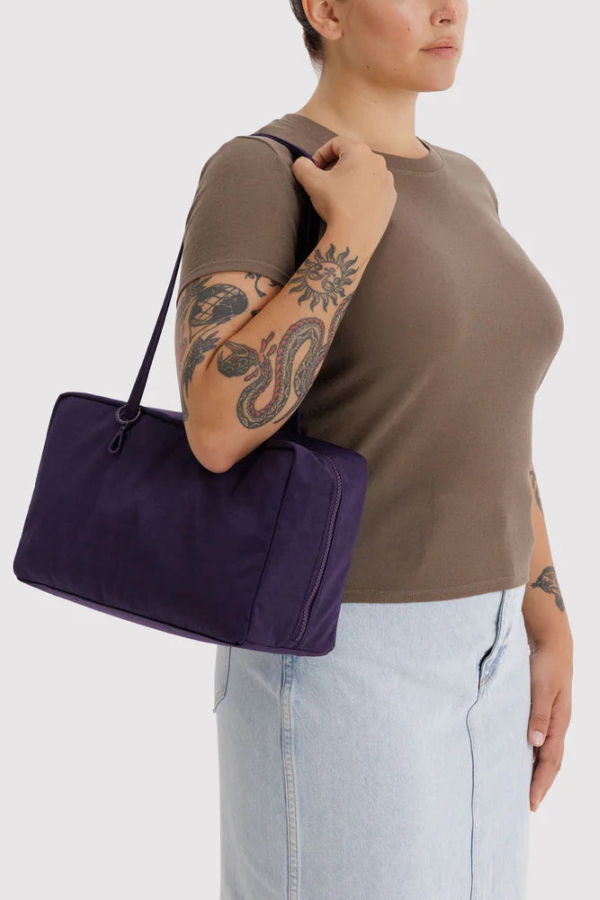 BAGGU Medium Nylon Bowler Bag