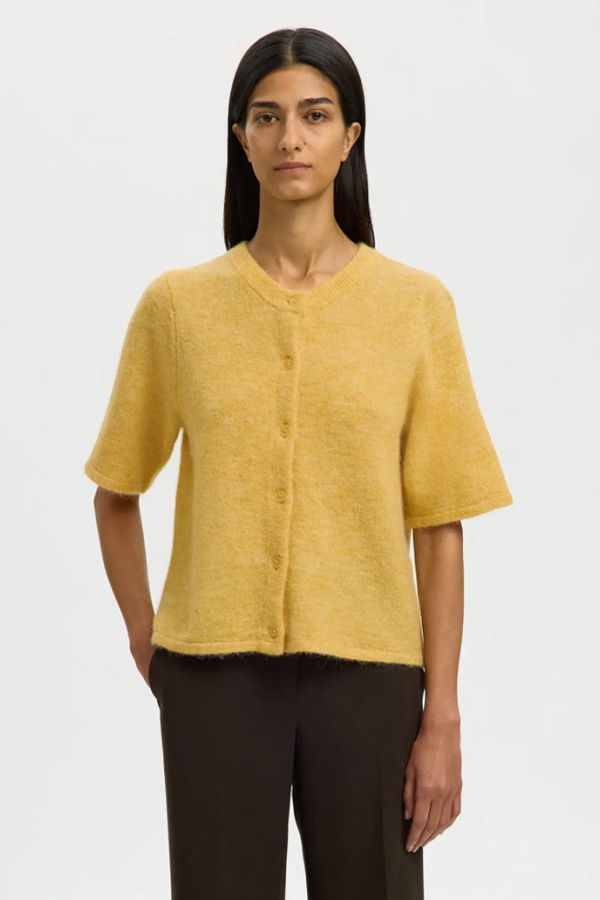 Selected Femme Lulu Short Sleeve Cardigan