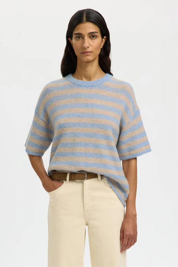 Selected Lulu Short Sleeve Sweater
