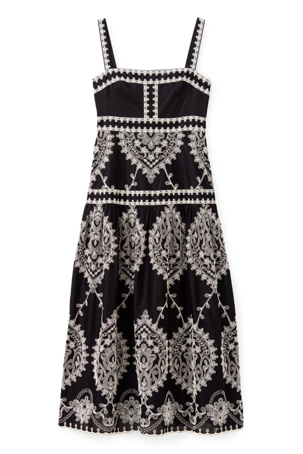 Cartolina Adair Midi Dress - Black