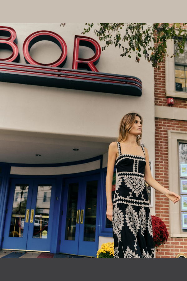 Cartolina Adair Midi Dress - Black